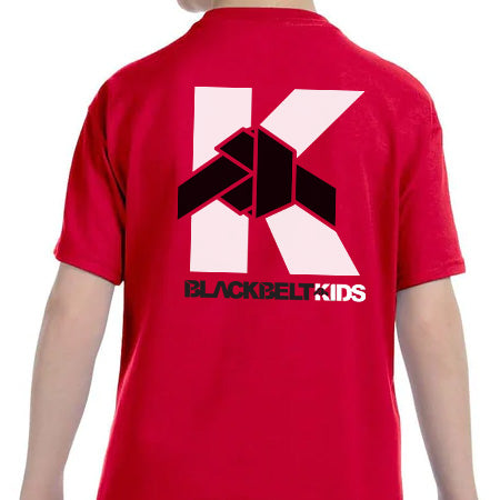Black Belt Kids Logo T-Shirt – Show Your Karate Pride in Style!